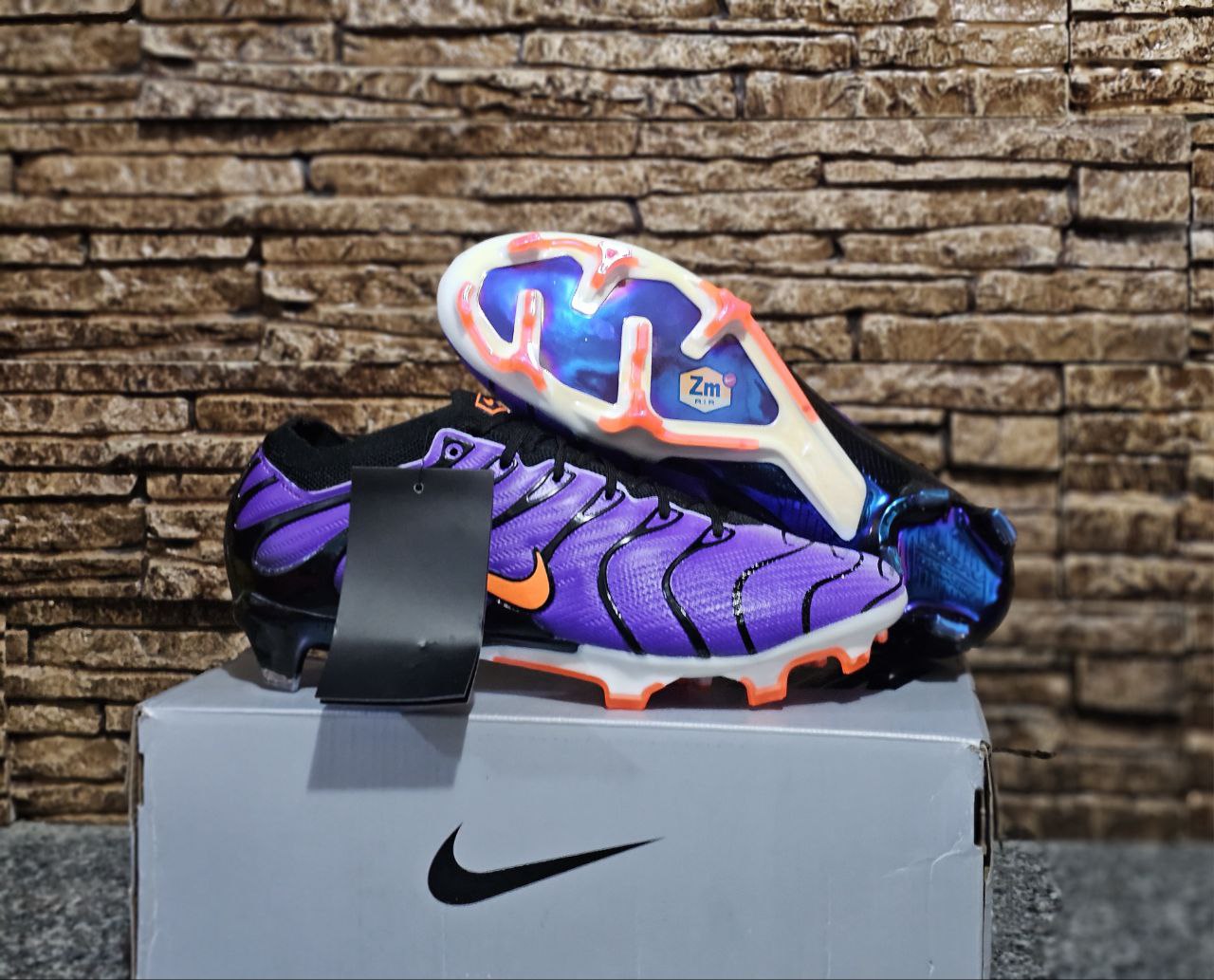 کفش فوتبال نایک مدل ایرزوم مرکوریال ویپور 15 رنگ بنفش